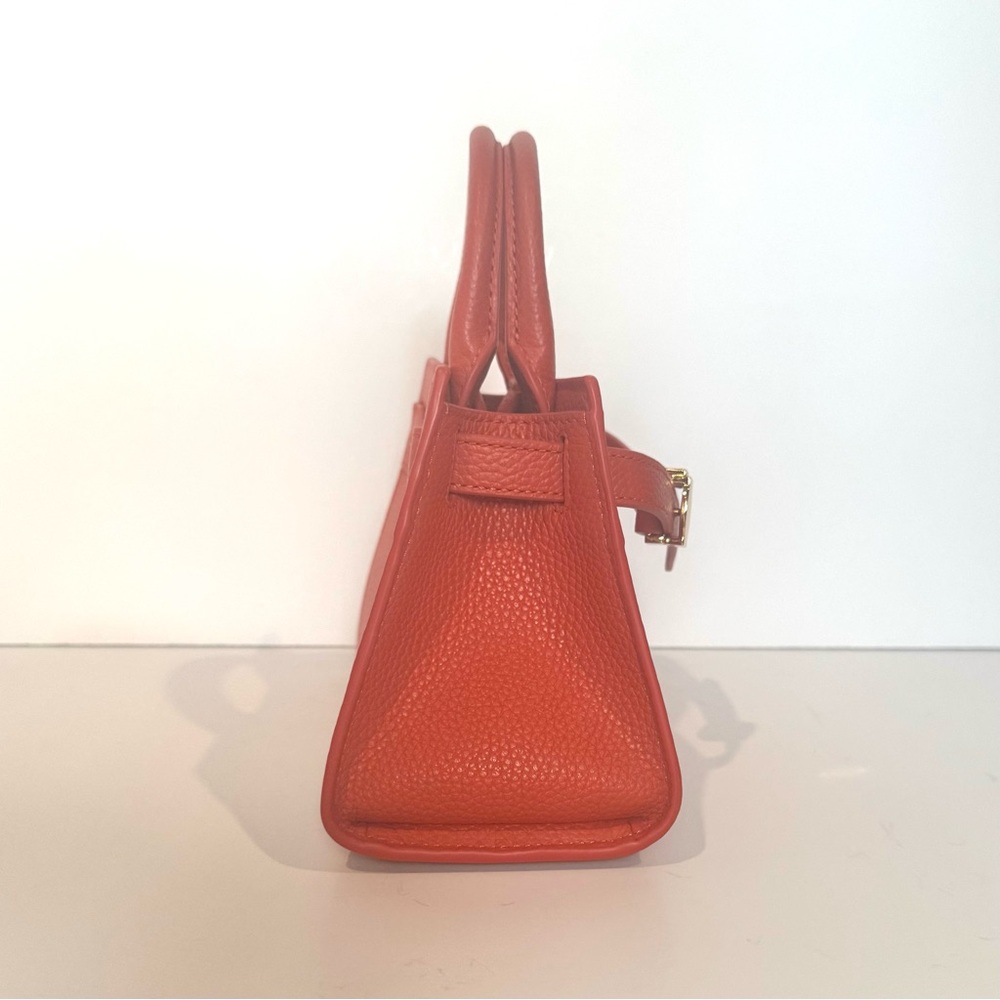 Veronica Beard Mini Dash Bag in Persimmon Orange - Picture 5 of 12